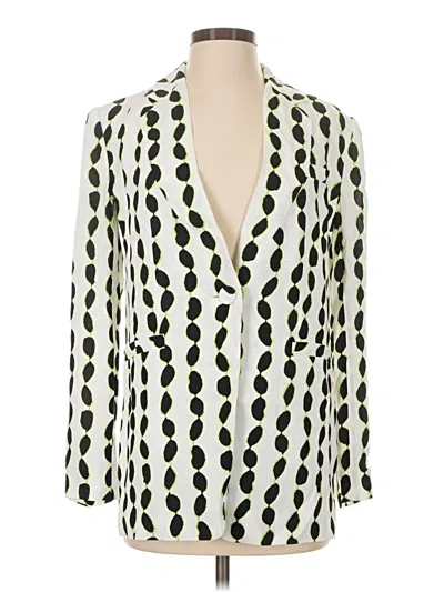 Diane Von Furstenberg Blazer Jacket In Ivory