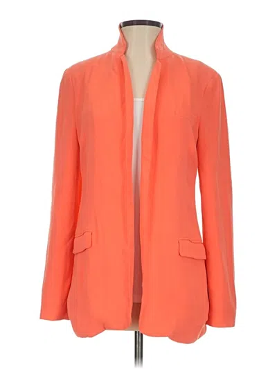 Pre-owned Diane Von Furstenberg Blazer Jacket In Orange