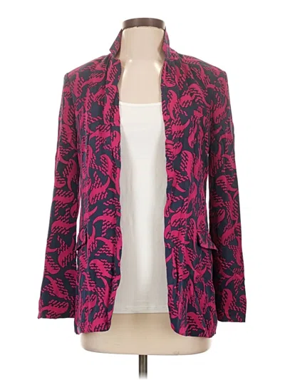 Pre-owned Diane Von Furstenberg Blazer Jacket In Red