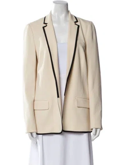 Pre-owned Diane Von Furstenberg Blazer In Neutral
