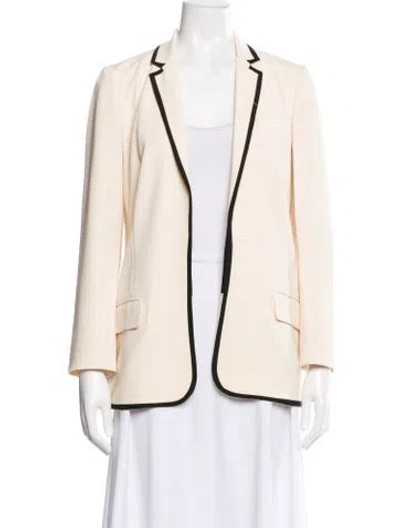 Pre-owned Diane Von Furstenberg Blazer In Neutral