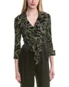 Diane Von Furstenberg Bobbie Top In Black