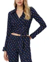 Diane Von Furstenberg Bobbie Wrap Top By  In Size 14 In Blue