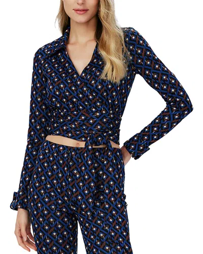 DIANE VON FURSTENBERG DIANE VON FURSTENBERG BOBBIE TWO WOOL-BLEND TOP