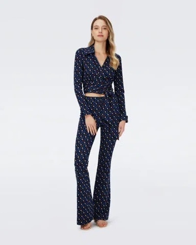 Diane Von Furstenberg Bobbie Wrap Top