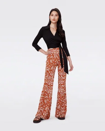 DIANE VON FURSTENBERG BOBBIE WRAP TOP