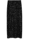 Diane Von Furstenberg Brayan Maxi Skirt In Black