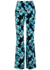 Diane Von Furstenberg Brooklyn Floral-print Jersey Trousers In Multicoloured