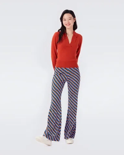 Diane Von Furstenberg Brooklyn Matte Jersey Pants
