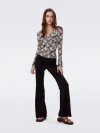 Diane Von Furstenberg Barcelona Pant In Black