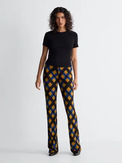Diane Von Furstenberg Brooklyn Pants In Multi