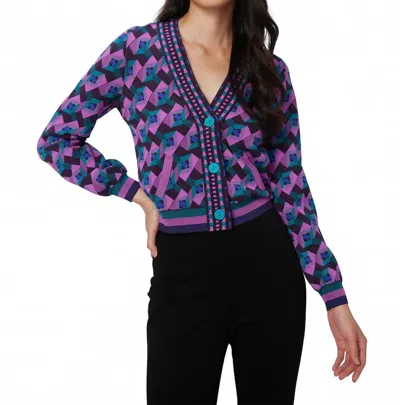 DIANE VON FURSTENBERG BRYANT CARDI IN MULTICOLOR