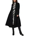Diane Von Furstenberg Bubba Wool-blend Coat In Black