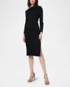 Diane Von Furstenberg Buffy Pleated One-shoulder Dress In Black