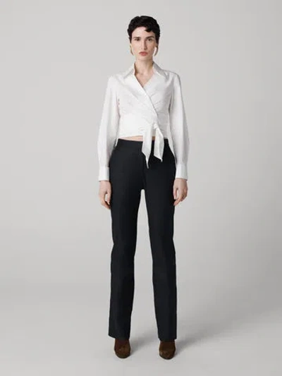 Diane Von Furstenberg Calliope Pants In Black