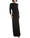 Diane Von Furstenberg Capri Maxi Dress In Black