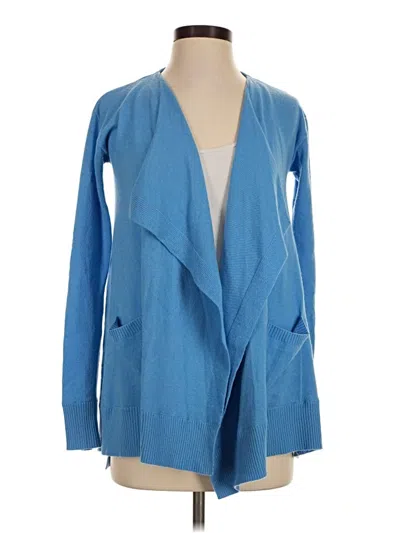 Pre-owned Diane Von Furstenberg Cardigan Sweater In Blue