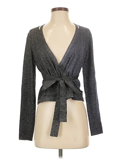 Pre-owned Diane Von Furstenberg Cardigan Sweater In Gray