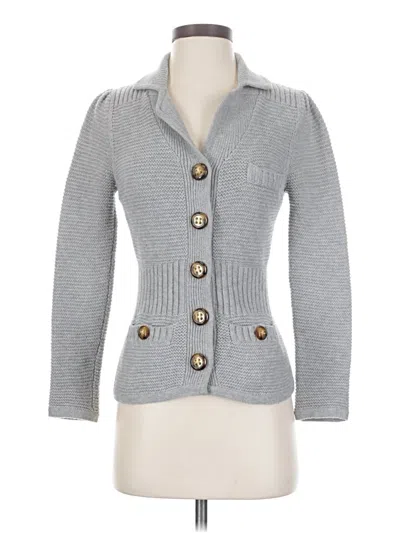 Pre-owned Diane Von Furstenberg Cardigan Sweater In Gray