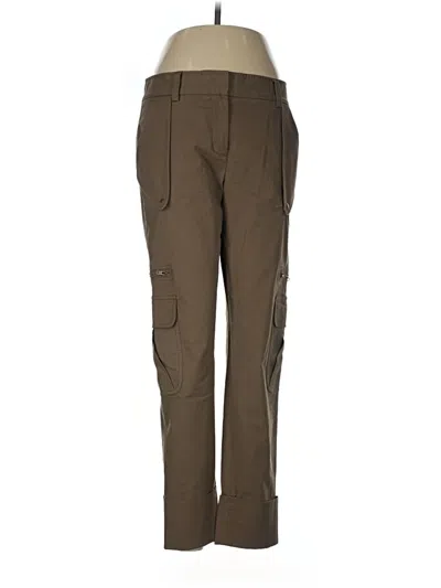 Pre-owned Diane Von Furstenberg Cargo Pants In Brown