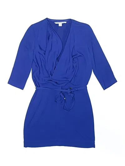 Pre-owned Diane Von Furstenberg Casual Dress In Blue