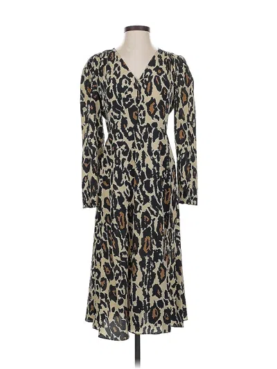 Pre-owned Diane Von Furstenberg Casual Dress In Brown