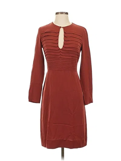 Pre-owned Diane Von Furstenberg Casual Dress In Burgundy