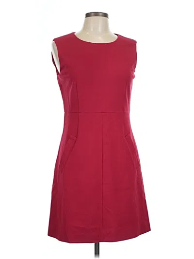 Diane Von Furstenberg Casual Dress In Burgundy
