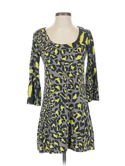 Pre-owned Diane Von Furstenberg Casual Dress In Gray