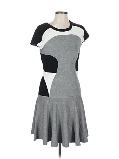 Pre-owned Diane Von Furstenberg Casual Dress In Gray