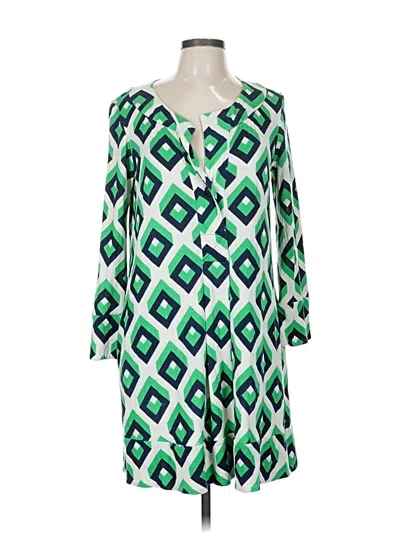 Pre-owned Diane Von Furstenberg Casual Dress In Green