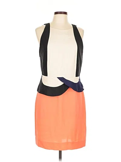 Pre-owned Diane Von Furstenberg Casual Dress In Orange