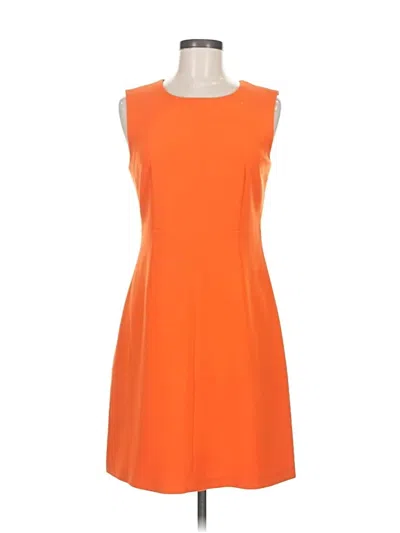Pre-owned Diane Von Furstenberg Casual Dress In Orange