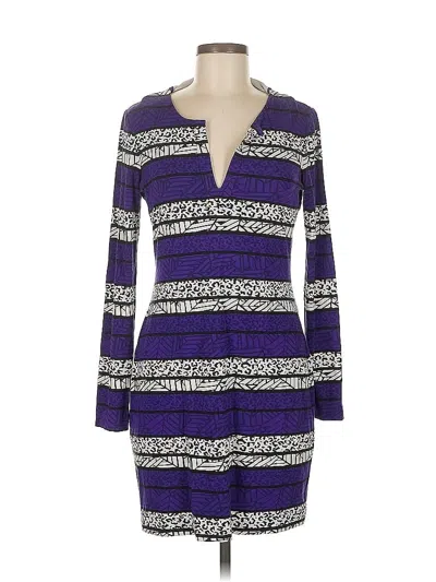 Pre-owned Diane Von Furstenberg Casual Dress In Purple