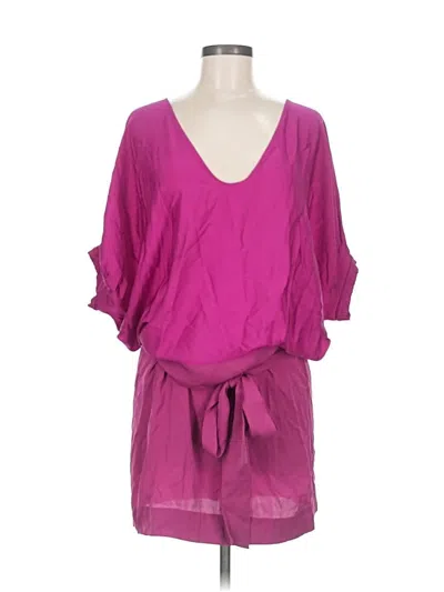 Pre-owned Diane Von Furstenberg Casual Dress In Purple