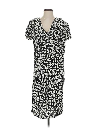 Pre-owned Diane Von Furstenberg Casual Dress In White