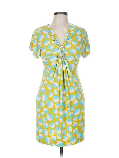 Pre-owned Diane Von Furstenberg Casual Dress In Yellow
