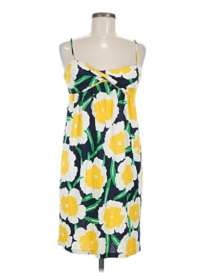 Pre-owned Diane Von Furstenberg Casual Dress In Yellow