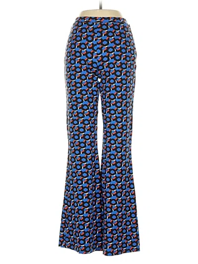 Pre-owned Diane Von Furstenberg Casual Pants In Blue