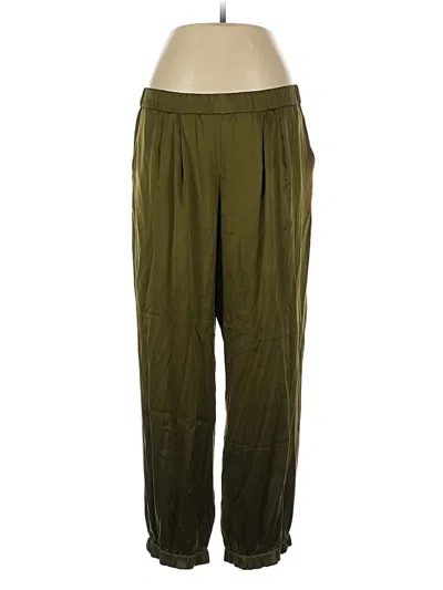 Pre-owned Diane Von Furstenberg Casual Pants In Green