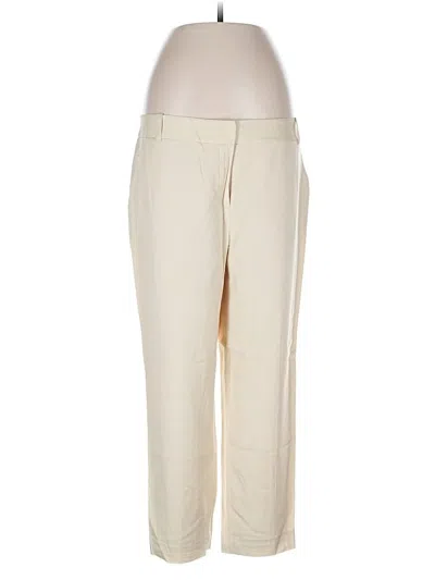 Pre-owned Diane Von Furstenberg Casual Pants In White