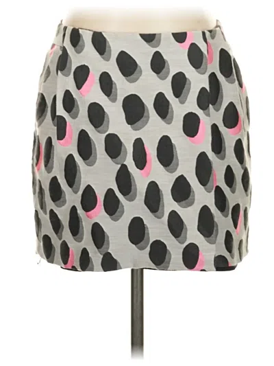 Pre-owned Diane Von Furstenberg Casual Skirt In Gray