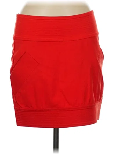 Pre-owned Diane Von Furstenberg Casual Skirt In Red