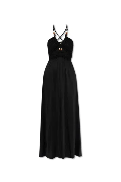 Diane Von Furstenberg Caty Sleeveless Dress In Black
