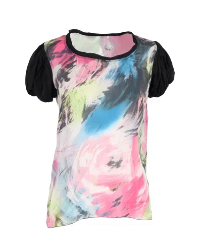 Diane Von Furstenberg Celemence Blouse In Multicolor Silk