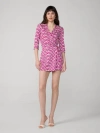 Diane Von Furstenberg Celeste Romper In Pink