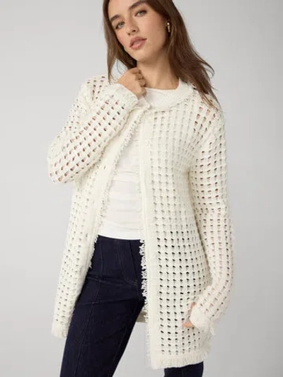 Diane Von Furstenberg Celestina Cardigan In White