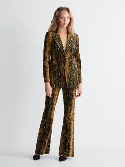 Diane Von Furstenberg Charlie Blazer In Brown