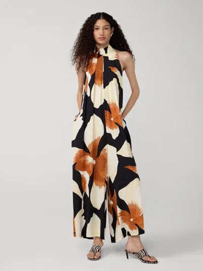 Diane Von Furstenberg Cher Jumpsuit In Multi