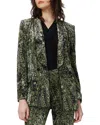 Diane Von Furstenberg Chiana Jacket In Green